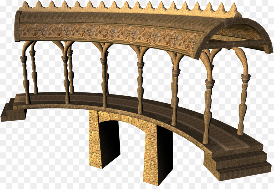 Pont Décoratif，Structure PNG