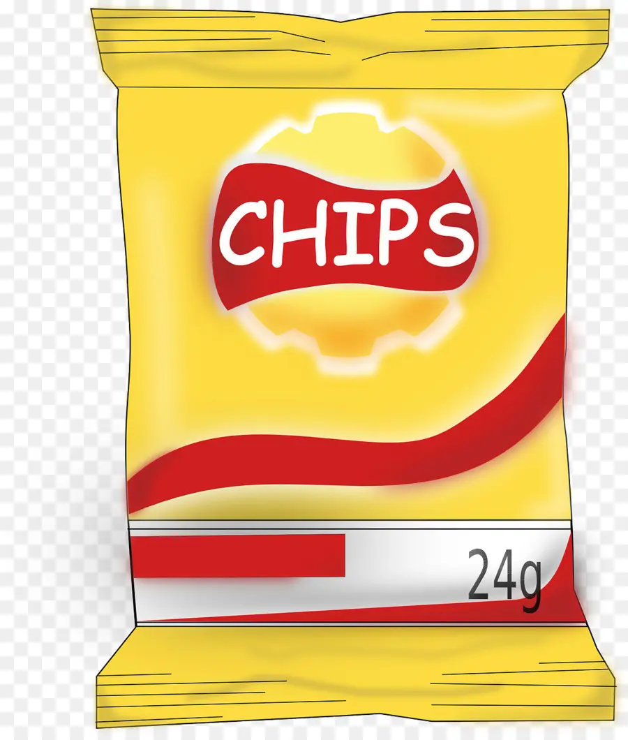 Sac De Chips Jaune，Collation PNG