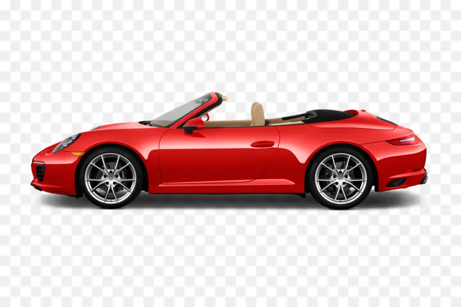 Cabriolet Rouge，Voiture PNG