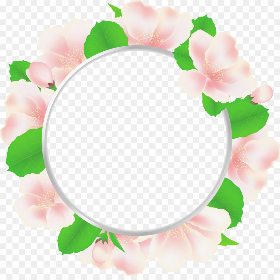 Couronne Florale，Fleurs PNG