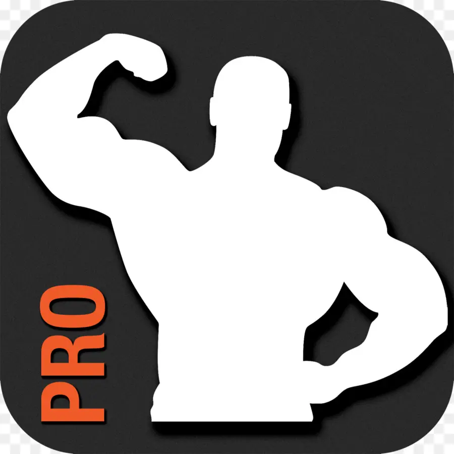 Silhouette Musculaire，Musculation PNG