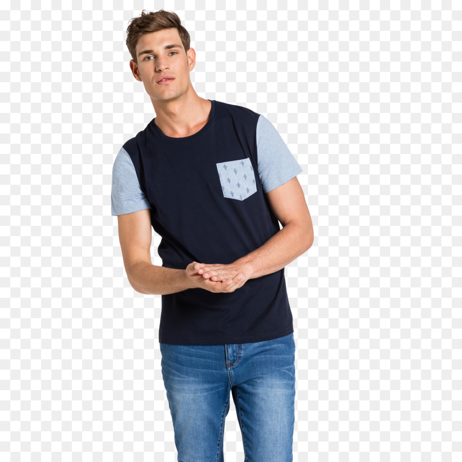 Tshirt，Bleu PNG