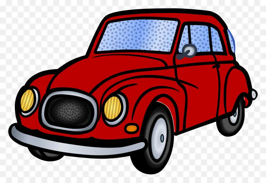 Voiture De Dessin Animé，Automobile PNG