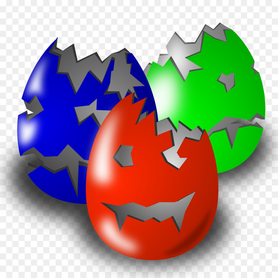 Oeufs Fêlés，Coloré PNG