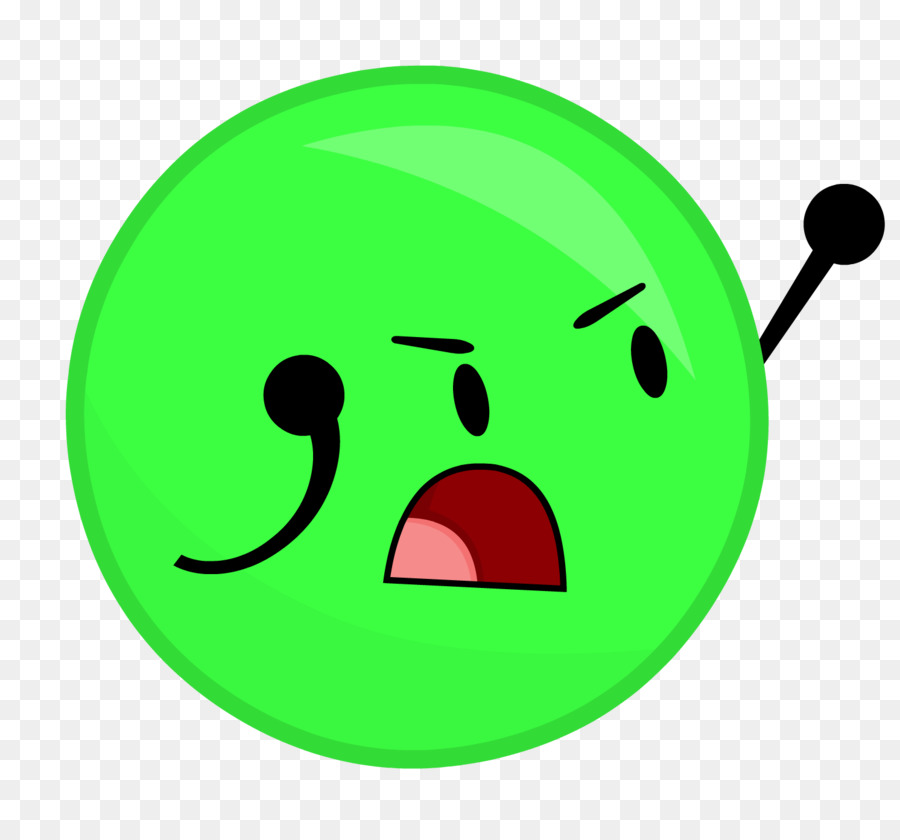 Emoji Vert，Surpris PNG