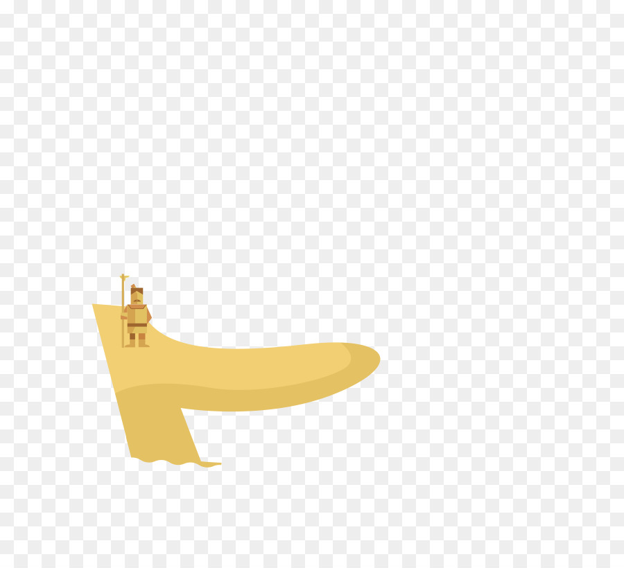 Jaune，Chaussure PNG