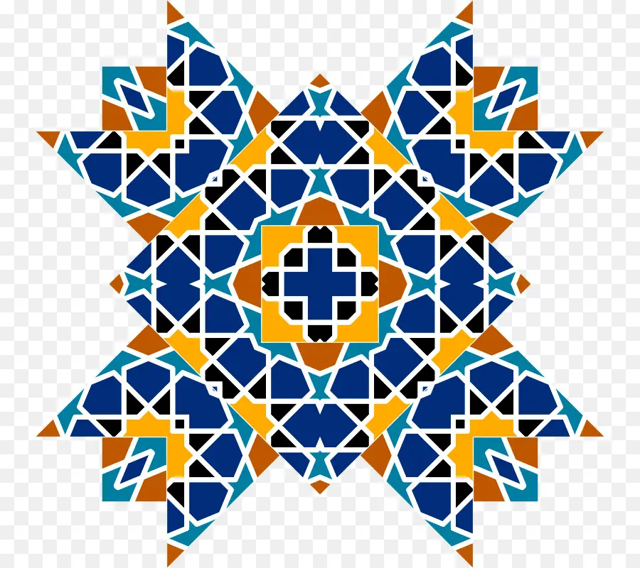 Motif Géométrique，Mosaïque PNG