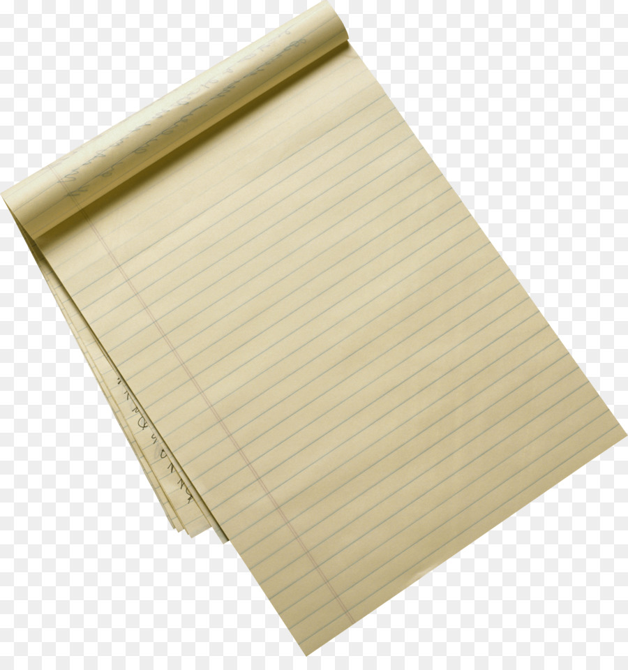 Bloc Notes，Jaune PNG