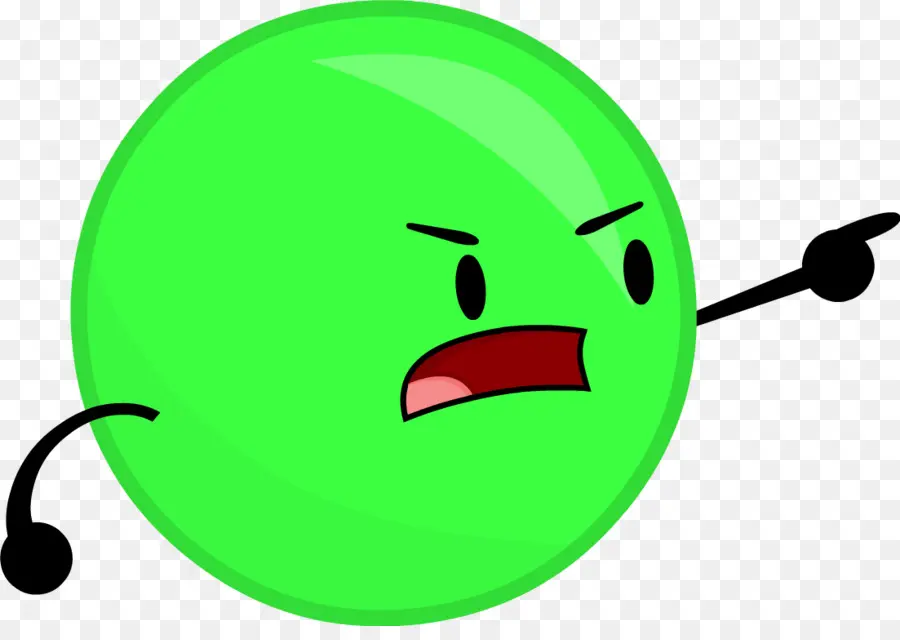 Boule Verte En Colère，Balle PNG