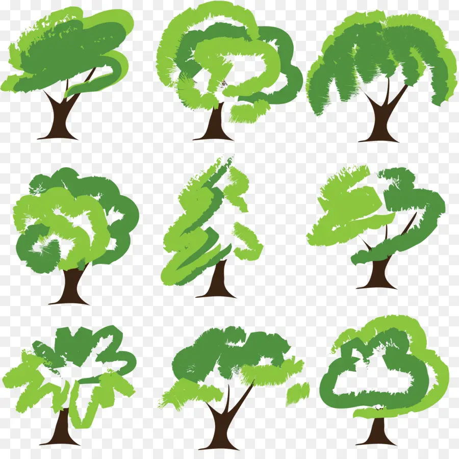 Arbres Verts，Feuillage PNG