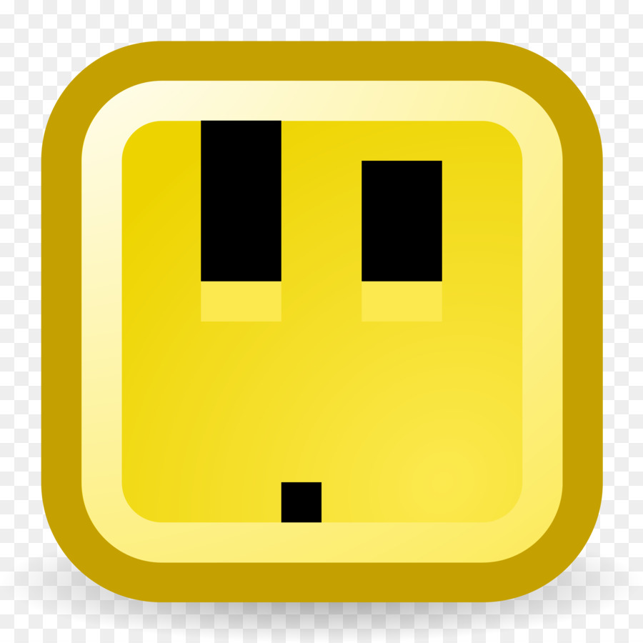 Visage Jaune，Expression PNG