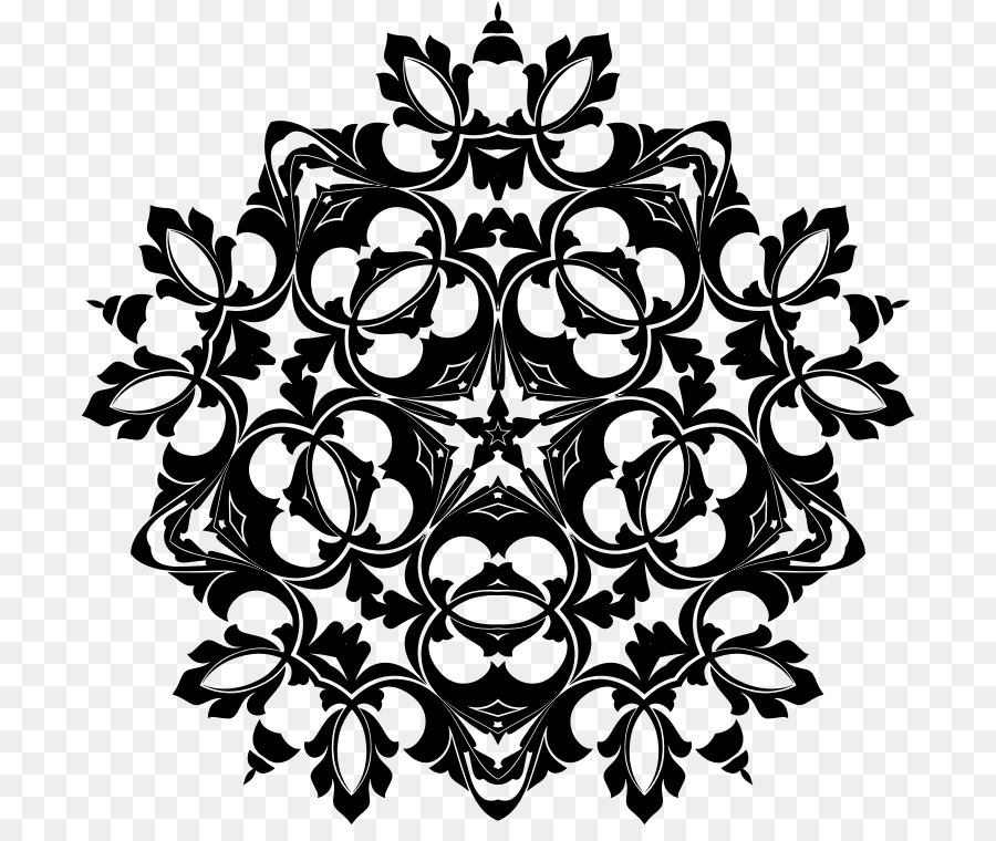 Mandalas，Floral PNG