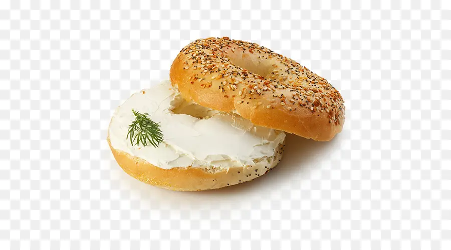 Bagel Au Fromage à La Crème，Bagels PNG