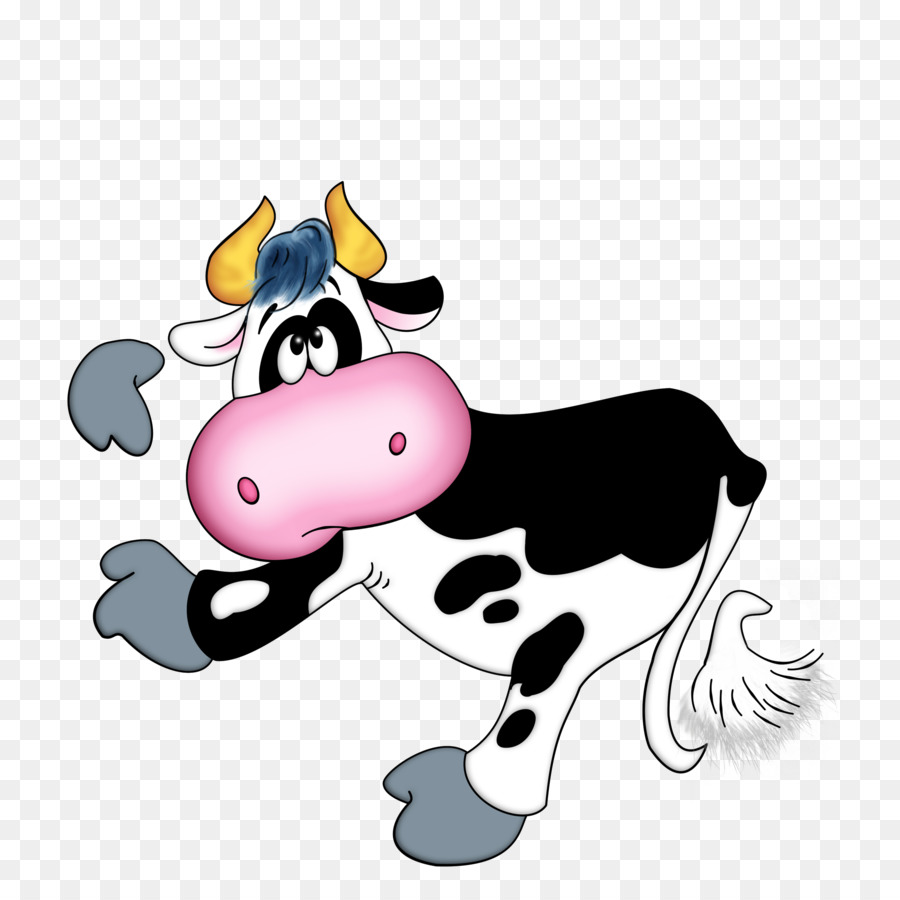 Vache De Dessin Animé，Animal PNG