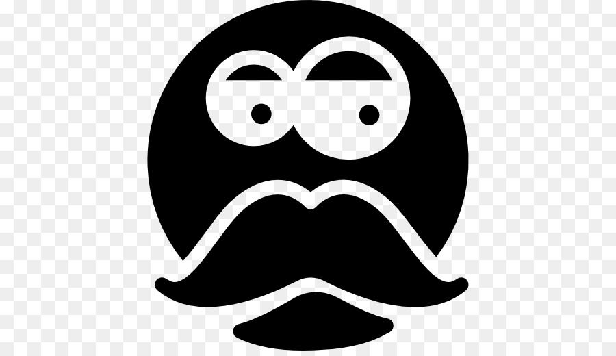 Visage Triste Avec Moustache，Expression PNG