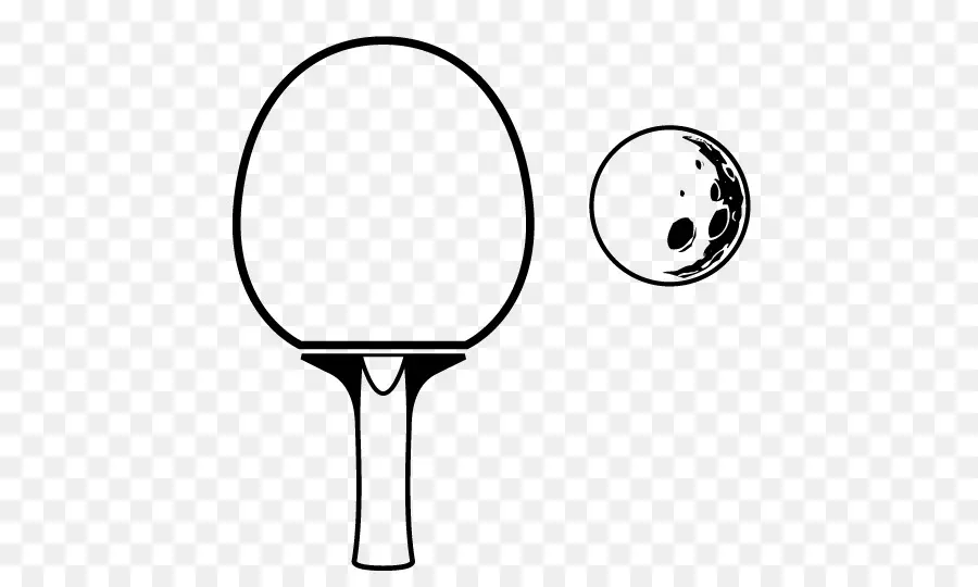 Raquette De Ping Pong，Balle PNG