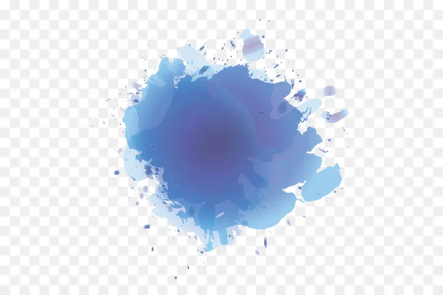 Peinture，Bleu PNG