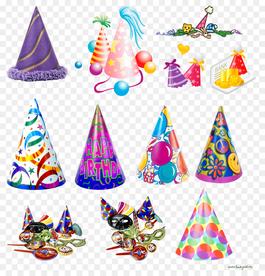 Chapeaux De Fête，Des Ballons PNG