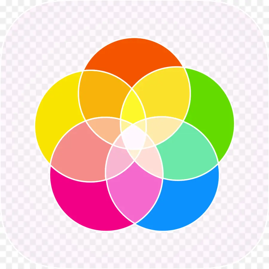 Cercles Colorés，Diagramme De Venn PNG