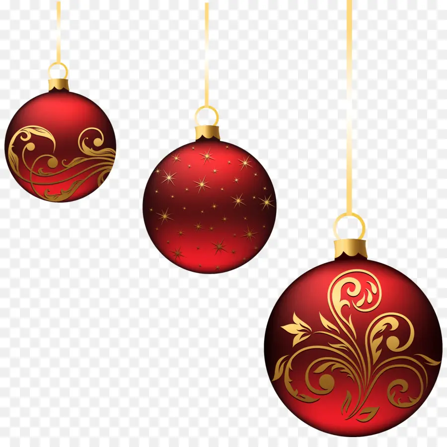 Décorations De Noël，Babioles PNG