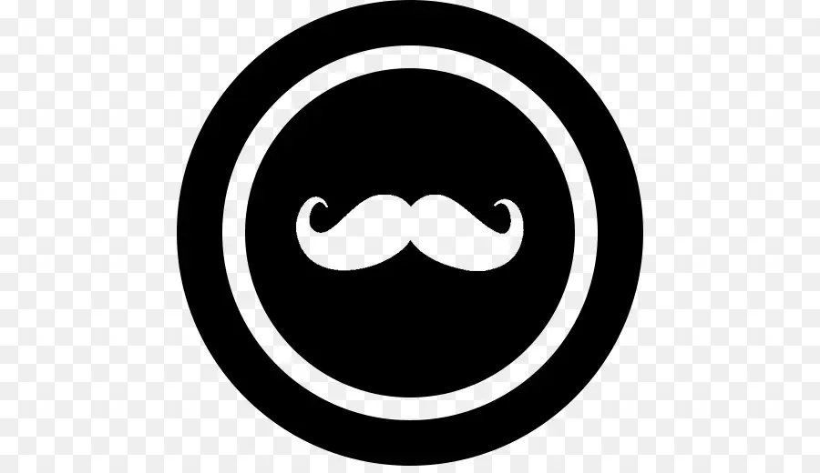 Moustache Noire，Symbole PNG