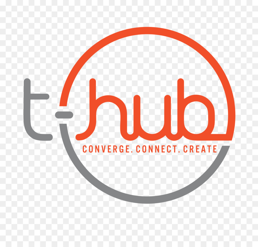 Logo Du Hub En T，Converger PNG