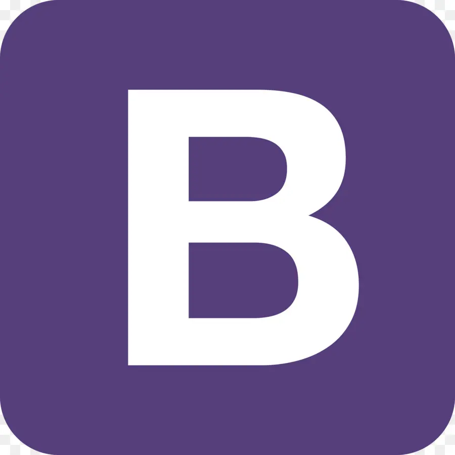 Lettre B，Violet PNG