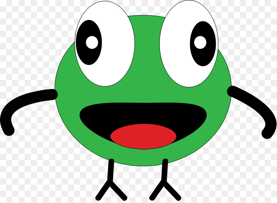 Grenouille Verte，Dessin Animé PNG