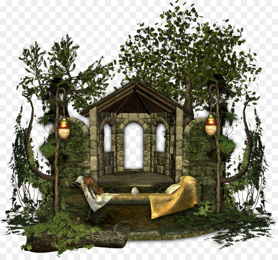 Gazebo Forestier，Jardin PNG