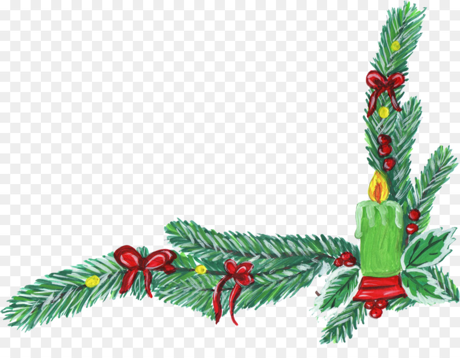 Décoration De Noël，Houx PNG