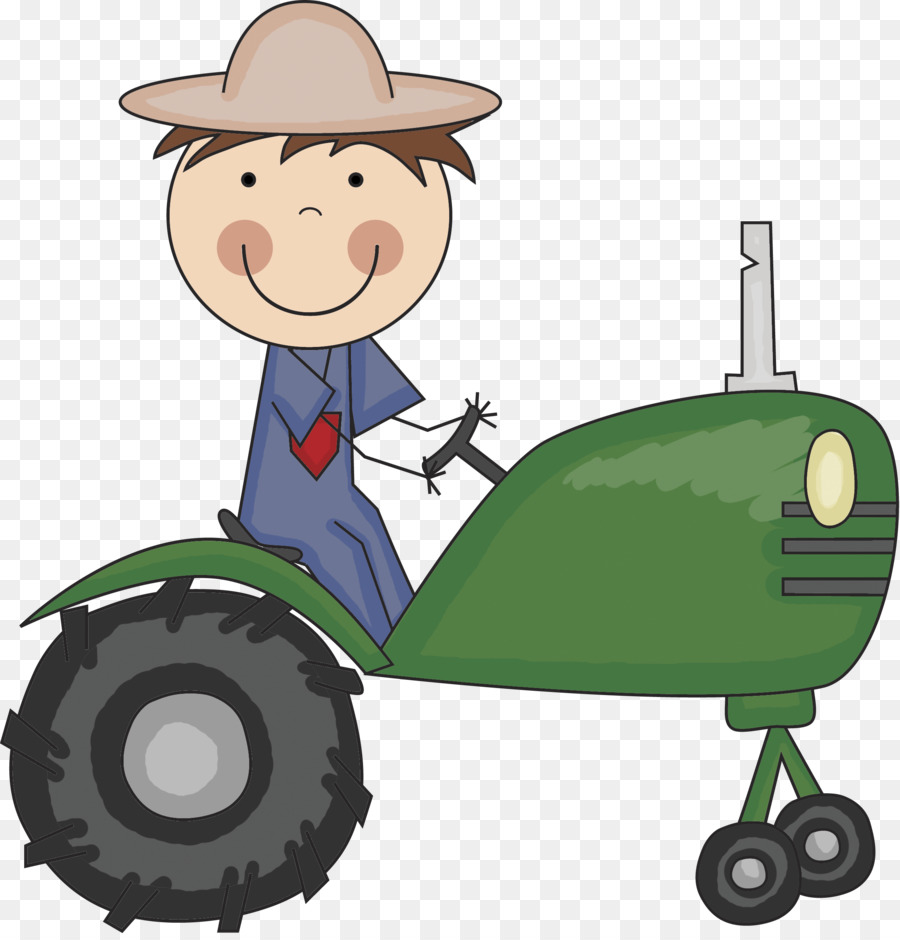 Agriculteur Sur Tracteur，Agriculture PNG