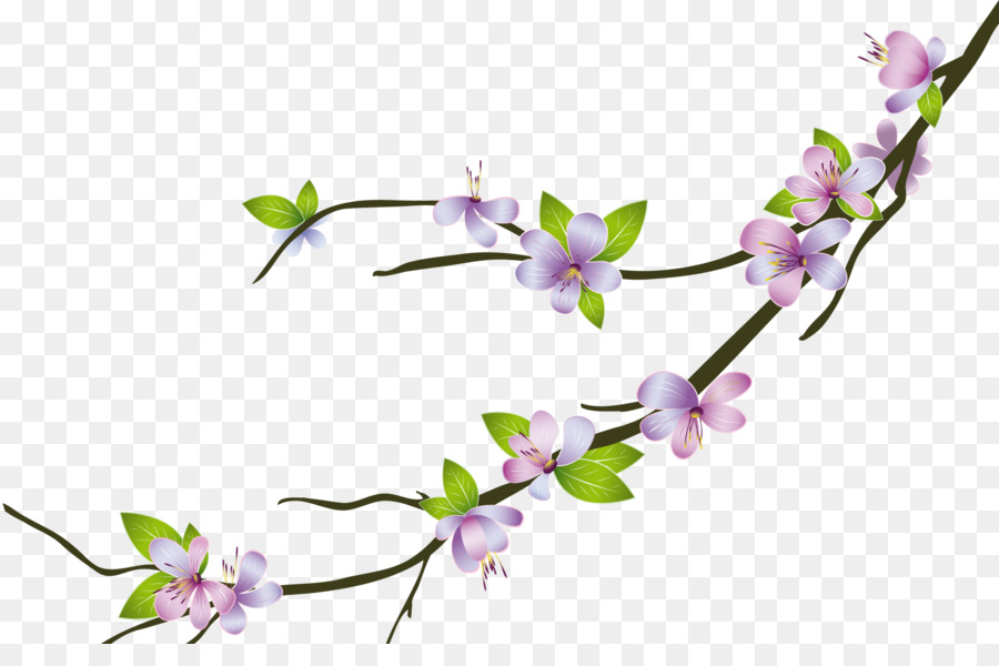 Branche De Fleurs，Fleurir PNG