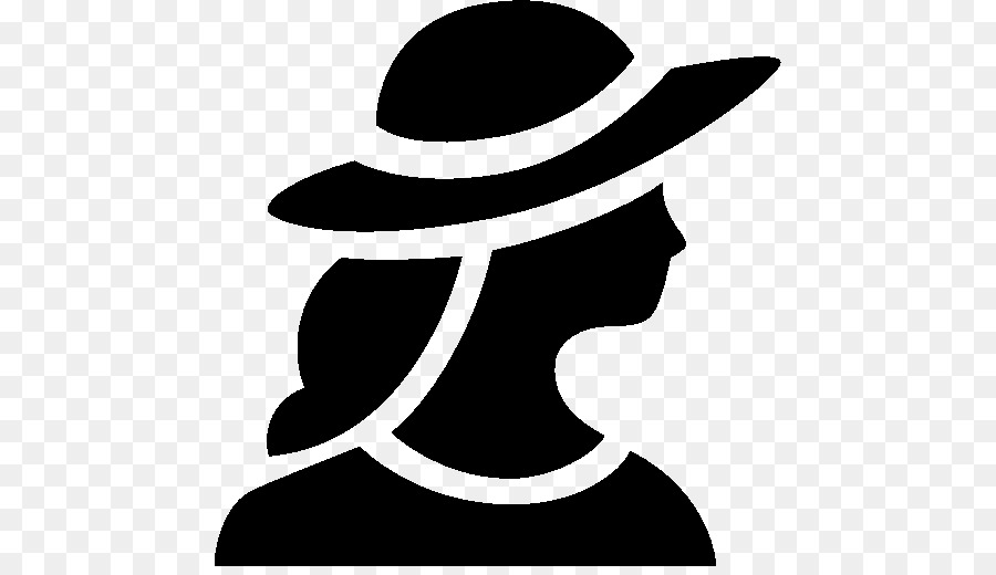 Femme Avec Un Chapeau，Profil PNG