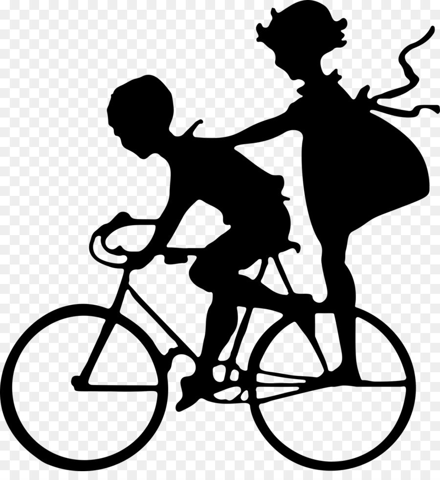 Enfants à Vélo，Garçon PNG