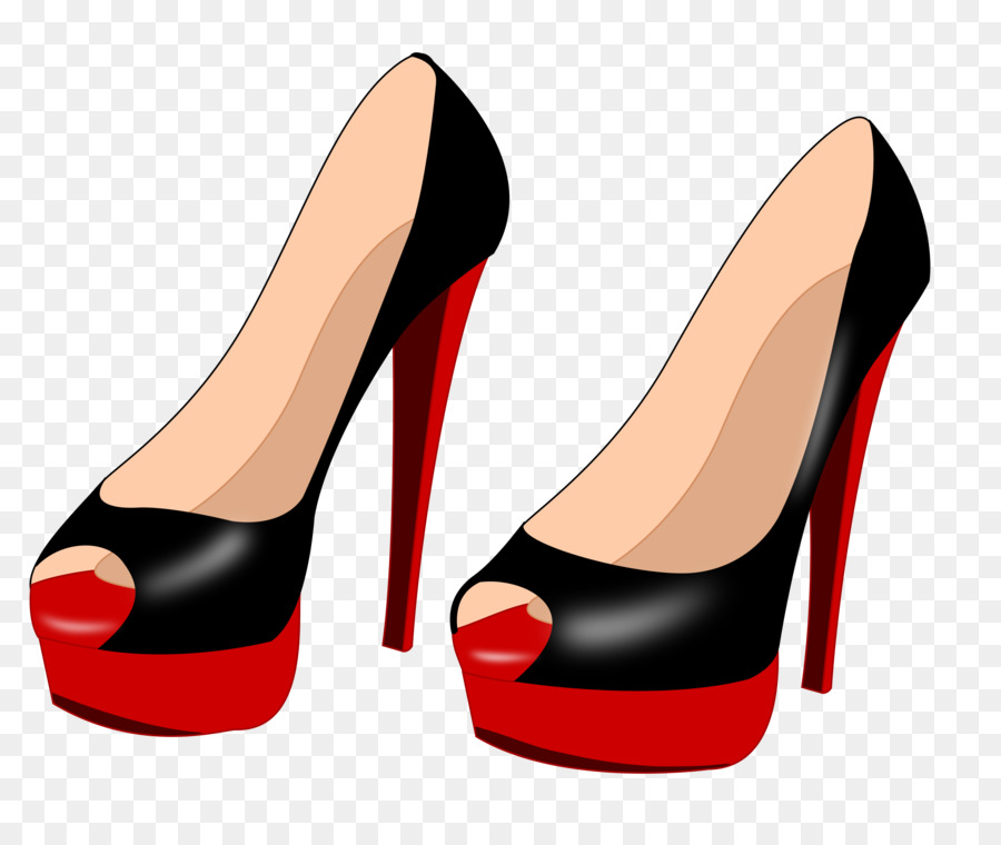 Talons Hauts Rouges，Chaussures PNG