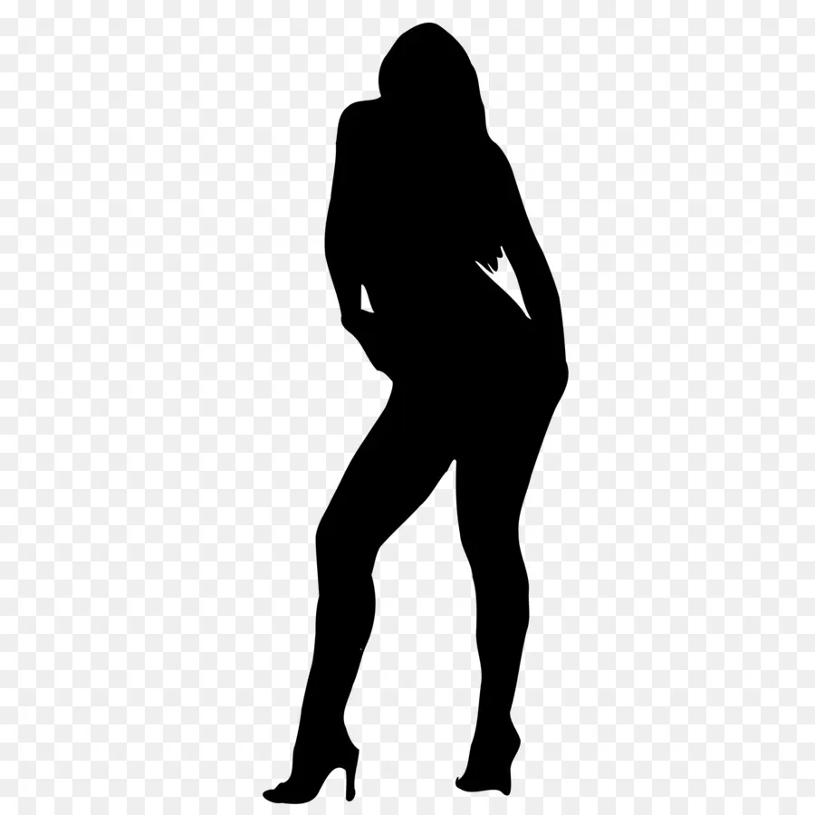 Silhouette De Femme，Femelle PNG