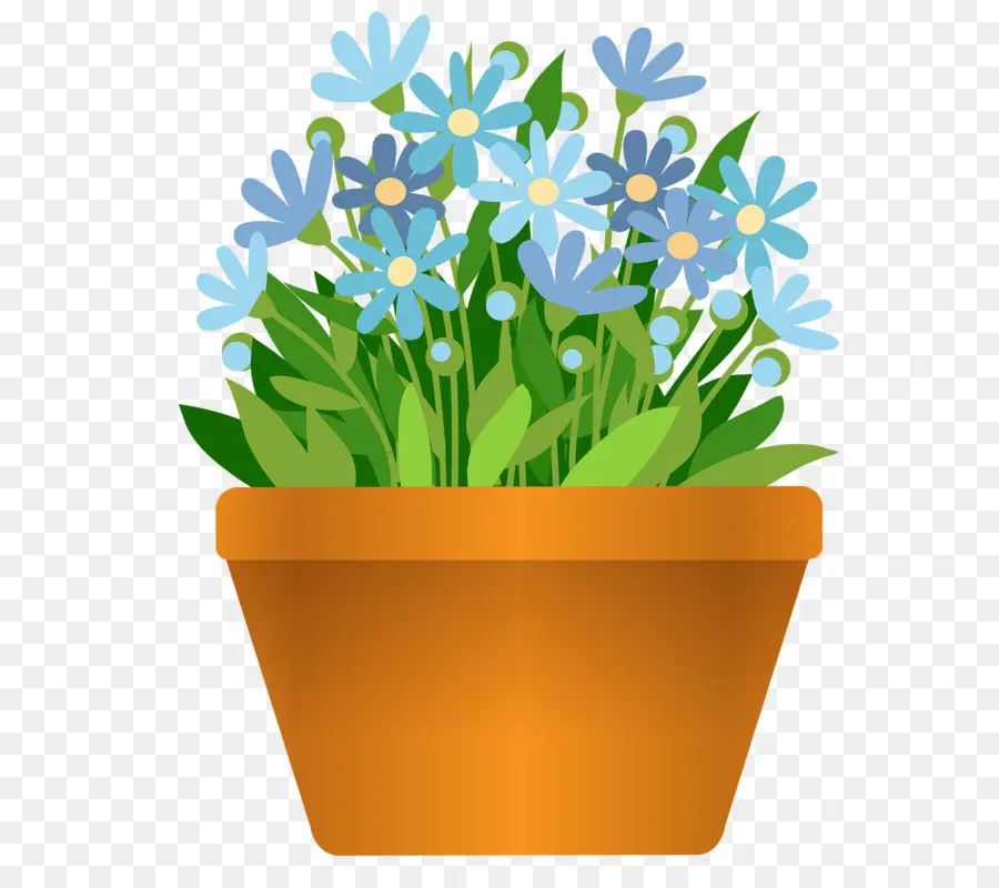 Plantes En Pot à Fleurs，Pot De Fleur PNG