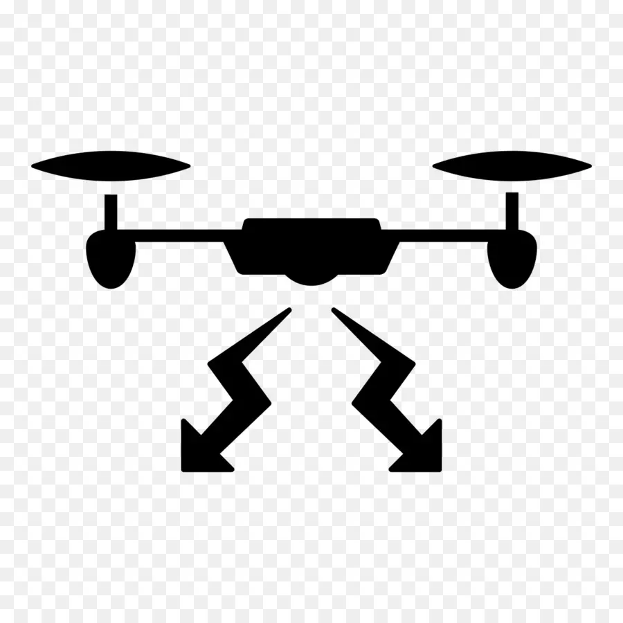 Drone，Noir PNG