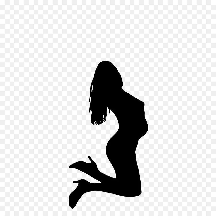 Silhouette D'une Femme，Femme PNG