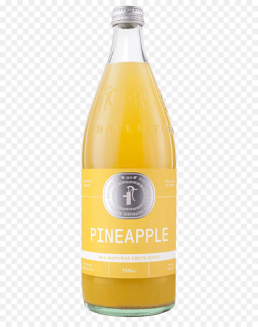 Jus D'ananas，Bouteille PNG