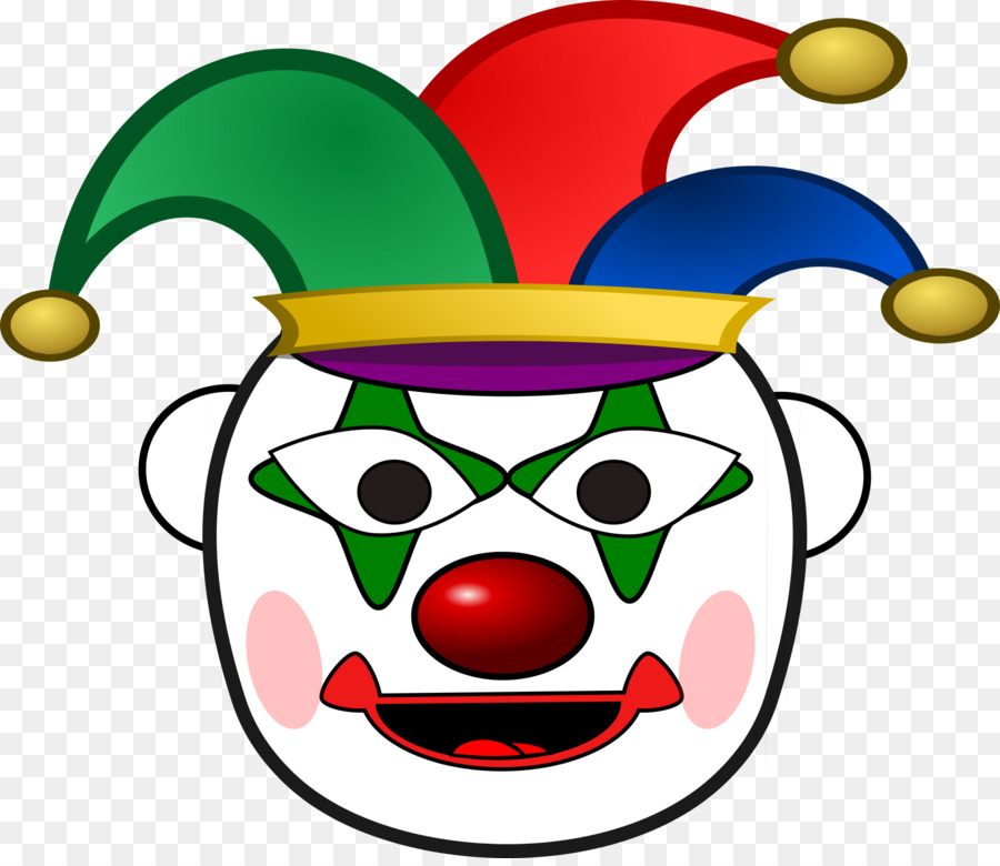 Visage De Bouffon，Clown PNG