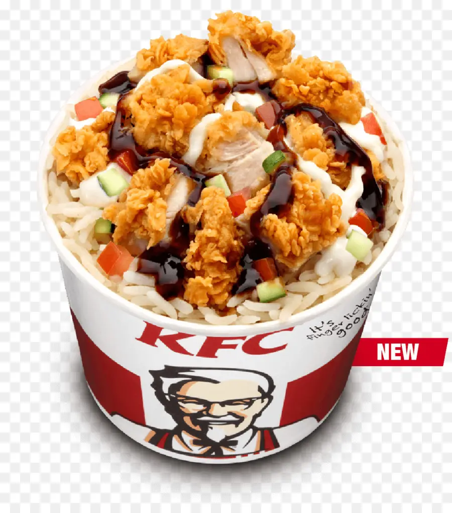 Bol De Riz Kfc，Poulet PNG