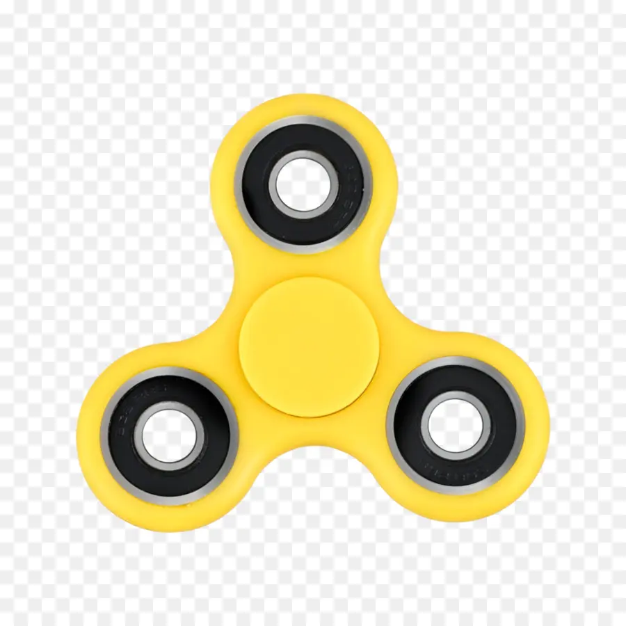 Spinner Fidget Jaune，Spinner à Main PNG