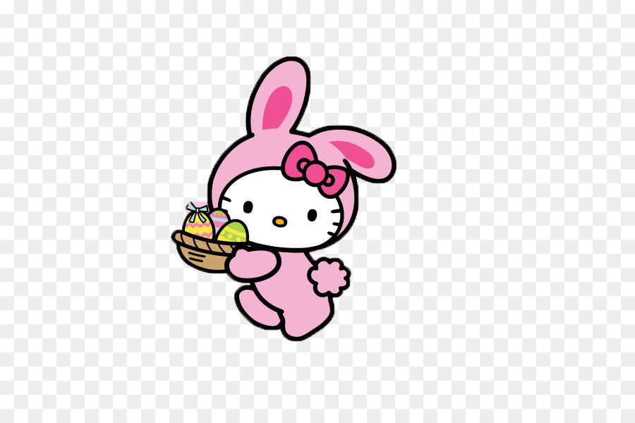 Lapin De P ques Hello  Kitty  P ques PNG Lapin De P ques 