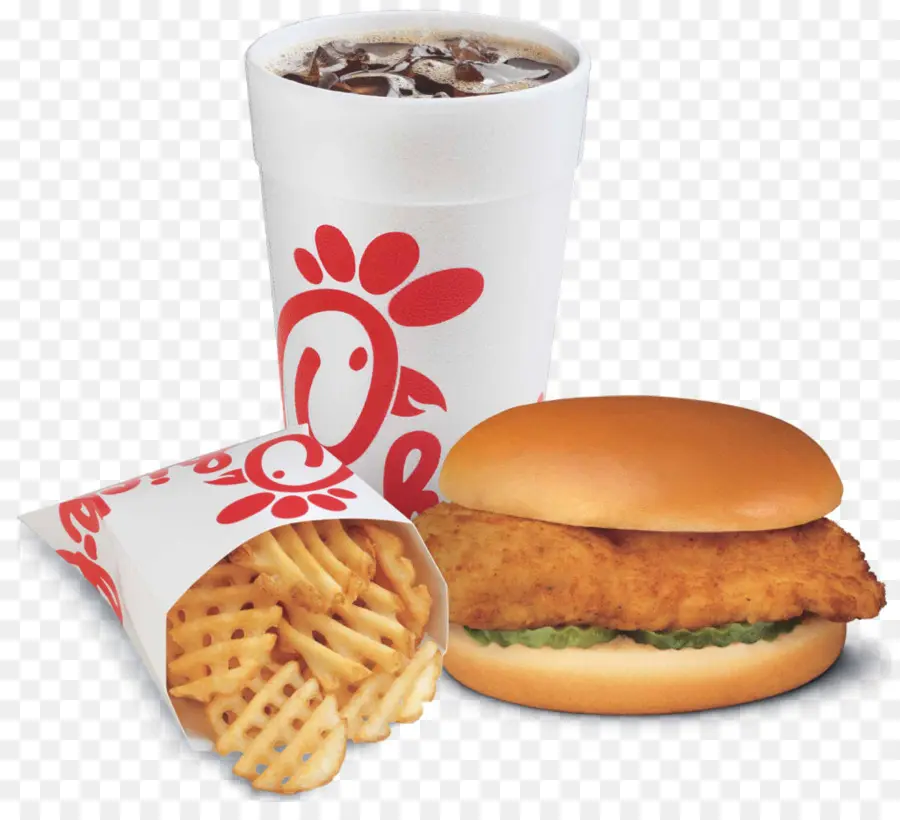 Repas Chick Fil A，Frites PNG