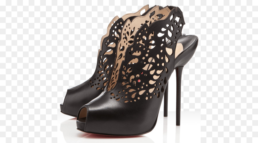 Talons Hauts Noirs，Chaussures PNG