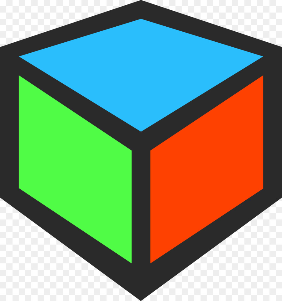 Cube，3d PNG