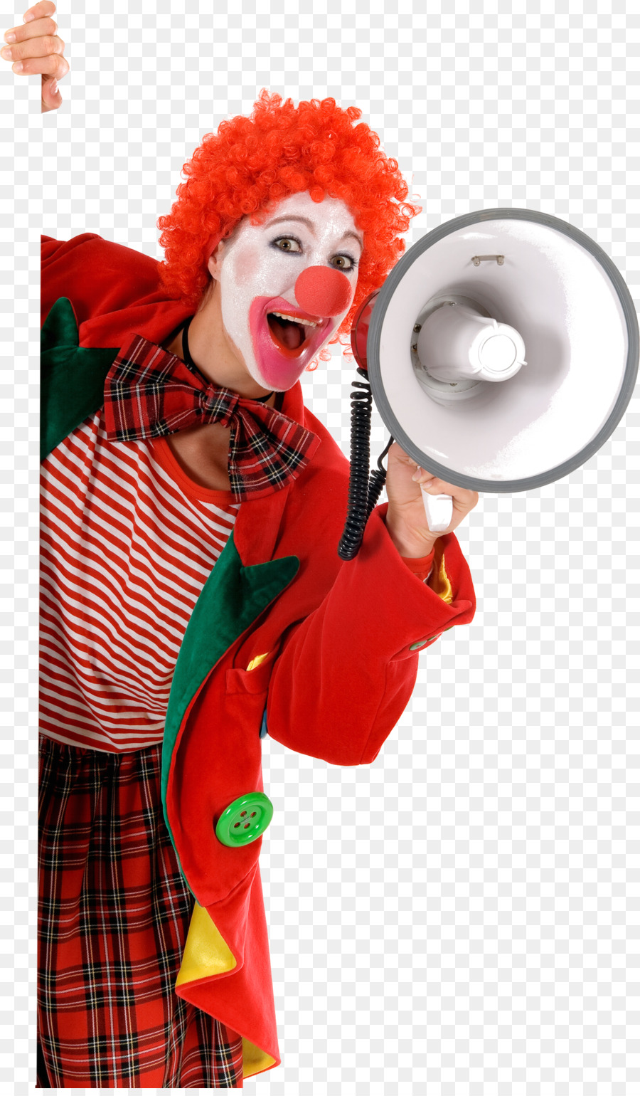 Clown Avec Mégaphone，Mégaphone PNG