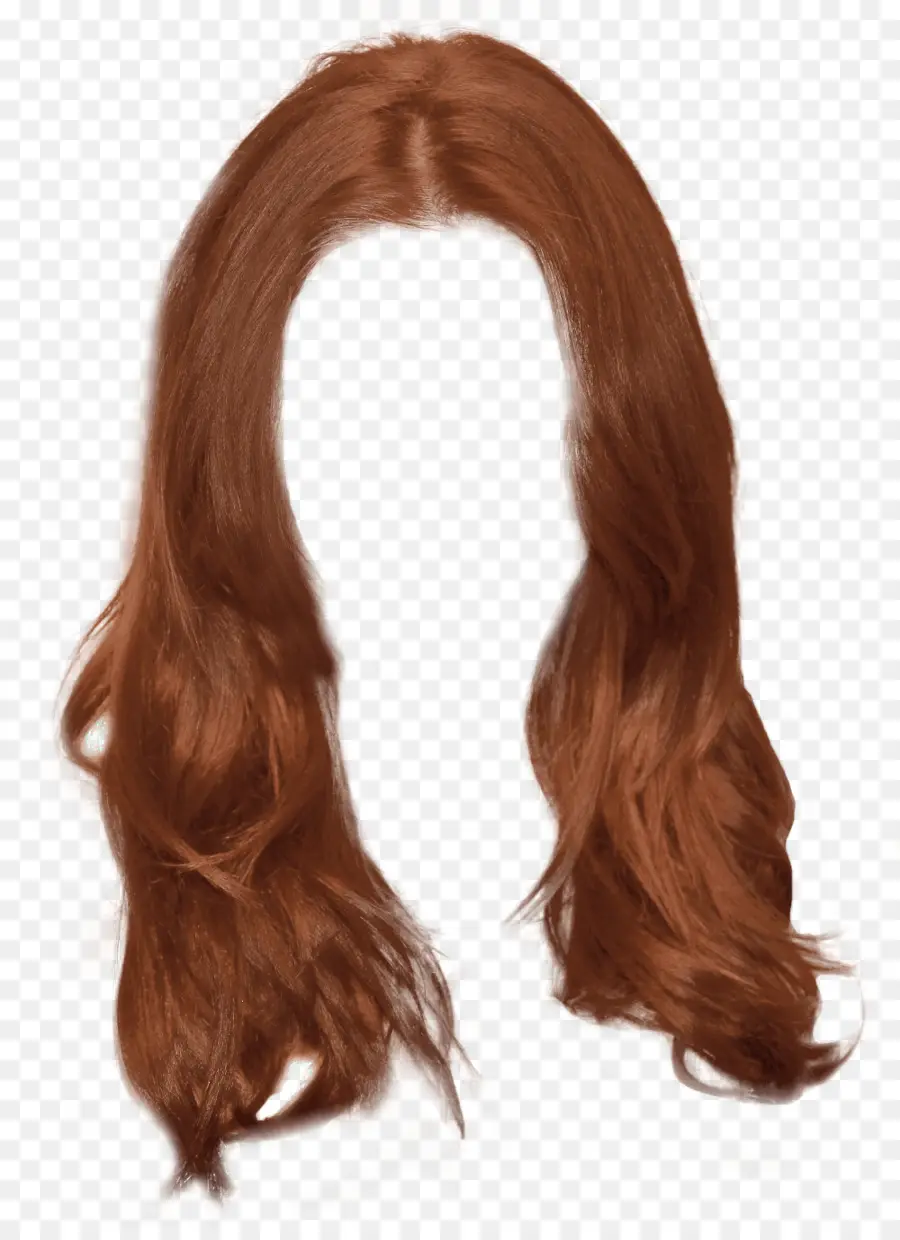 Perruque De Cheveux Roux，Cheveux PNG