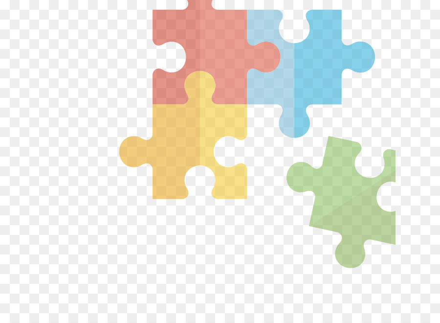 Pièces De Puzzle Colorées，Puzzle PNG